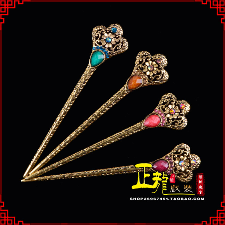 阳东头饰老旦青衣员外夫人簪子 老旦发簪