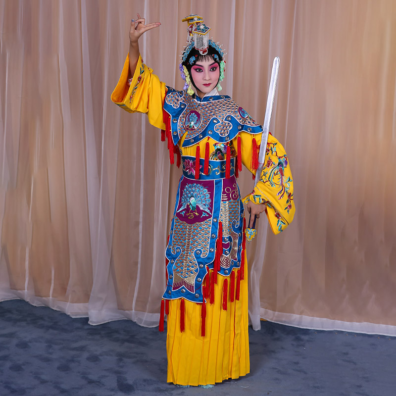 阳东霸王别姬虞姬服 软绉别姬服