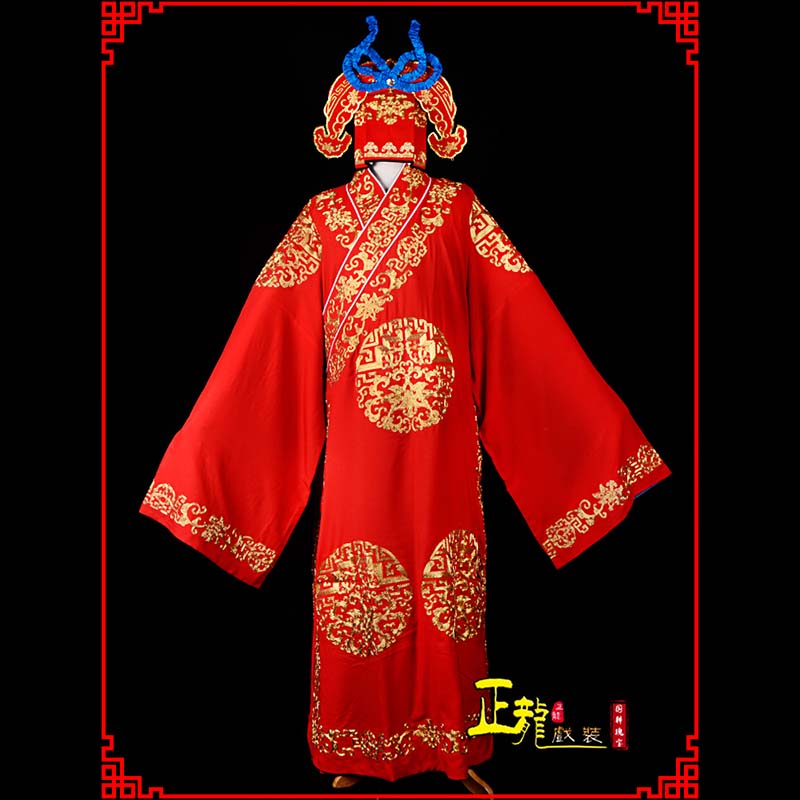 阳东武生服装软绉全金武生衣